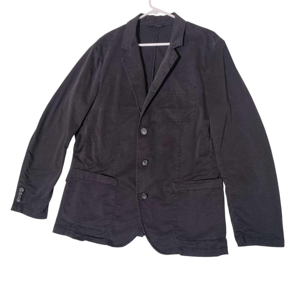 Banana Republic Mens 44 Tailored Slim Fit Cotton Blazer Jacket - Imperfect